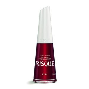 Esmalte Vermelho Metálico Rubi