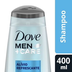 Shampoo Fortificante Dove Alívio Refrescante com Ice Cool Mentol 400ml