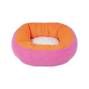 Cama Redonda G Rosa e Laranja