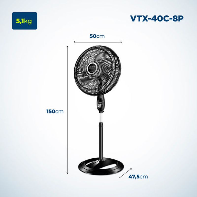 vent-mondial-col-vtx-40c-8p-127v