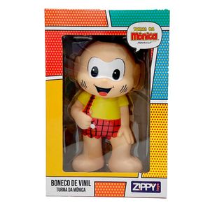 Boneco de Vinil Zippy Cascão Turma da Mônica