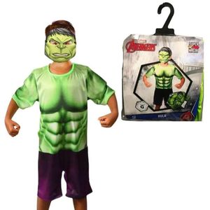 Fantasia Hulk Básica M BBRA 7215