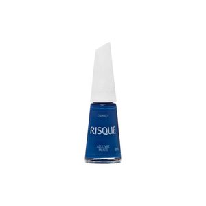 Esmalte Risqué Comer Cremoso Azulivre Mente 8ml