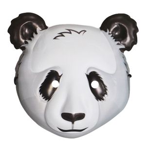 Máscara de Urso Panda Infantil  para Festas e Cosplay