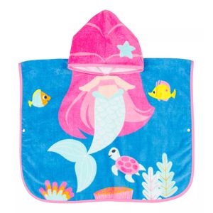 Toalha De Banho Poncho Sereia 100% Algodão  - Buba