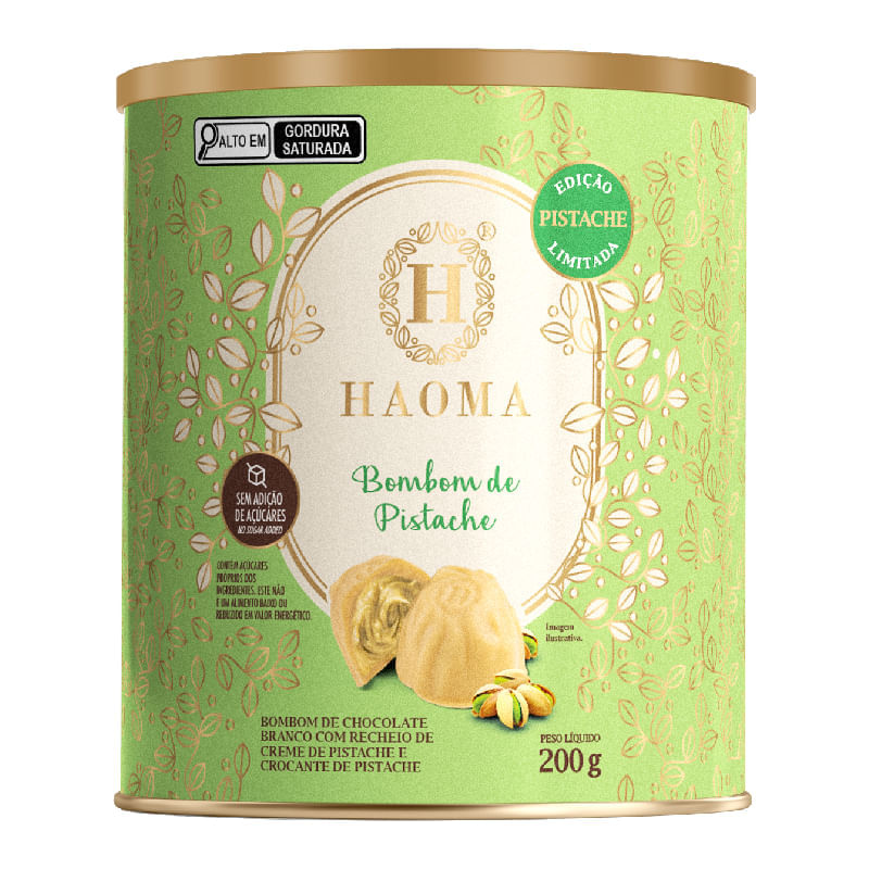 Bombom de Pistache Haoma 200G