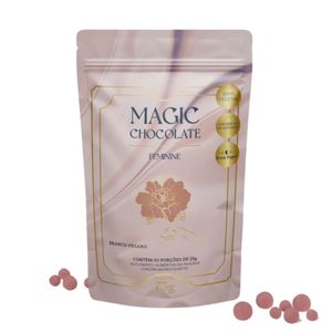 Chocolate Branco Vegano Feminine Pouch Magic Chocolate 75g