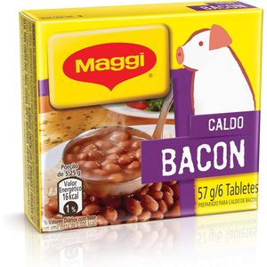 Caldo, Maggi,  Bacon ,Tablete, 57G