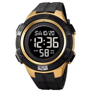 Relógio Masculino Skmei Digital 2078 Preto e Dourado