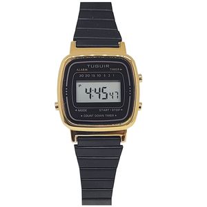 Relógio Feminino Tuguir Digital TG30311 Preto e Dourado