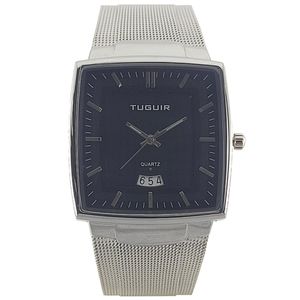 Relógio Masculino Tuguir Analógico TG30334 Prata e Preto