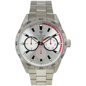Relógio MultiFunção Masculino Tuguir Analógico Infinity TGI37063 Prata