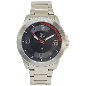 Relógio Masculino Tuguir Analógico Infinity TGI37093 Prata e Preto