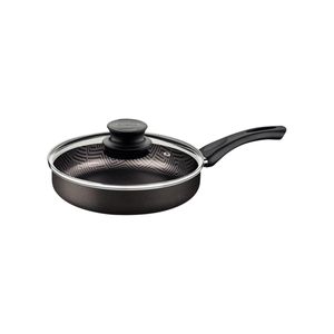 Frigideira Tramontina Paris Antiaderente Chumbo +Tampa de Vidro 24CM