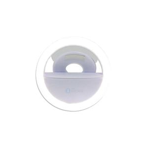 Luz Selfie Ring Light Clipe Anel Led Flash Branco