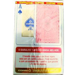 Baralho De Cartas Copag 139 Vermelho (Original Copag)