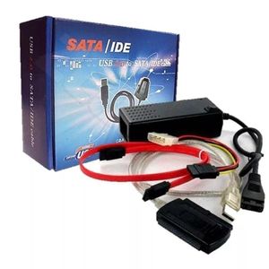 Cabo Adaptador Usb 2.0 Ide Sata Hd Dvd Conversor Pc E Fonte