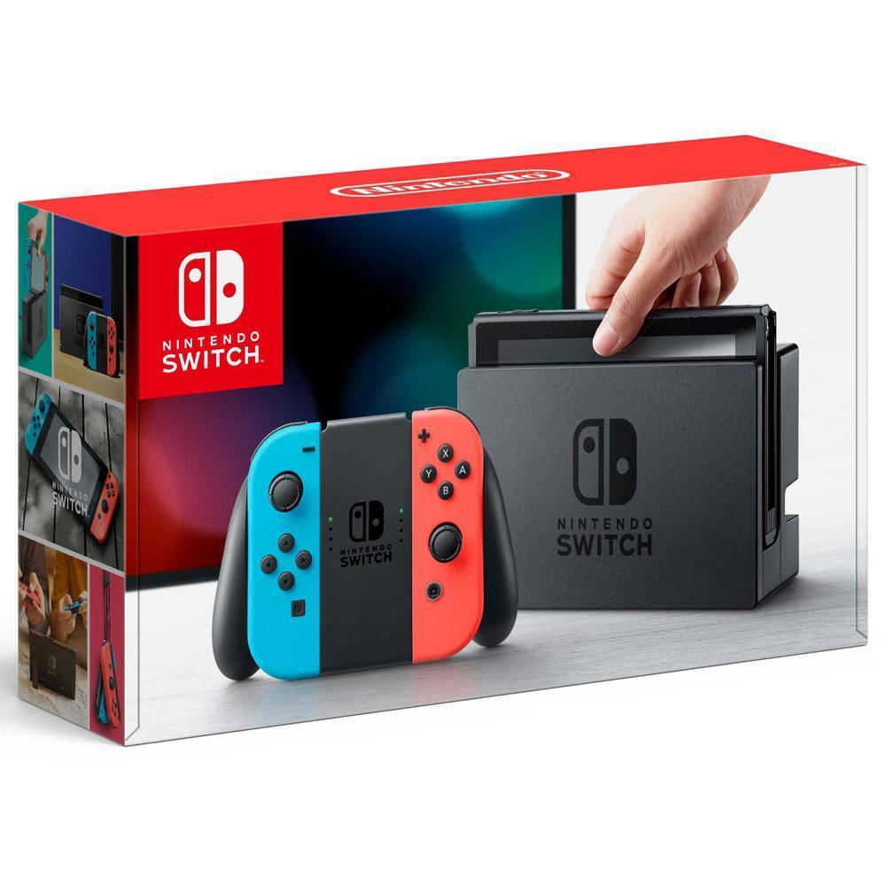 Nintendo Switch 32Gb Neon - Mateus On