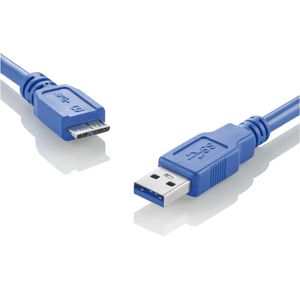 Cabo Superspeed 3.0 Usb X Micro Usb Bm Azul