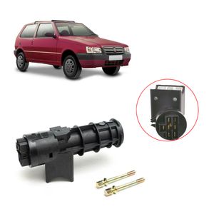 Trava Direção Com Elétrica S/ Cilindro Fiorino Uno 04 A 07
