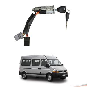 Trava Direção Com Elétrica e Chave Completa Master 02 A 13