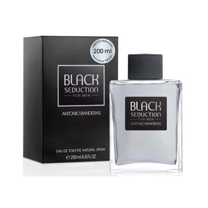 Perfume Antonio Banderas Seduction in Black EDT Masculino 200ml