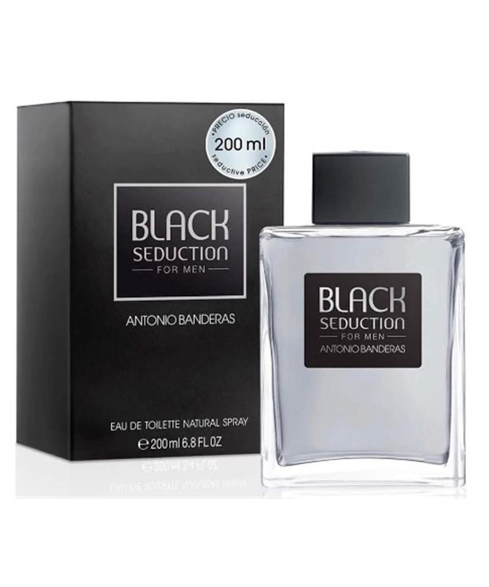 Perfume Antonio Banderas Seduction in Black EDT Masculino 200ml