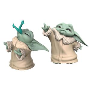 Star Wars The Mandalorian Baby Yoda Froggy Snack Force Moment Toys 2pack