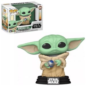 Funko Pop Star Wars 584 Grogu w/ Mandalorian Armor