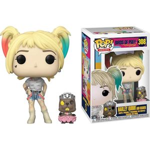 Funko Pop Birds of Prey 308 Harley Quinn And Beaver