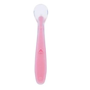 Colher Silicone Baby Rosa Buba