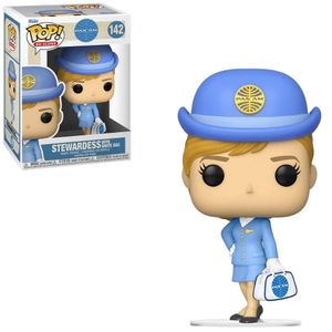 Funko Pop Pan Am 142 Stewardess w/ White Bag