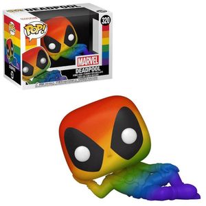 Funko Pop Marvel 320 Sexy Deadpool Parody Rainbow