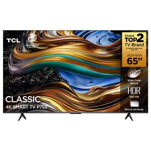 Smart TV 65" 4K TCL LED com Google TV P755