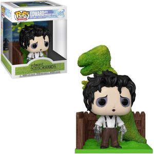 Funko Pop Edward Mãos de Tesoura 985 Edward Scissorhands w/ Dino Shrub