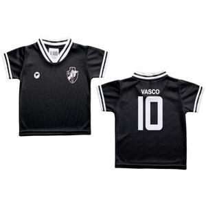 Camiseta Bebê Vasco Preta - Torcida Baby