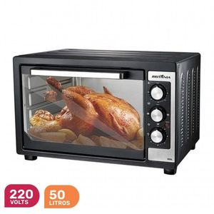 Forno Elétrico Britânia 50 Litros Preto 220V 1800W