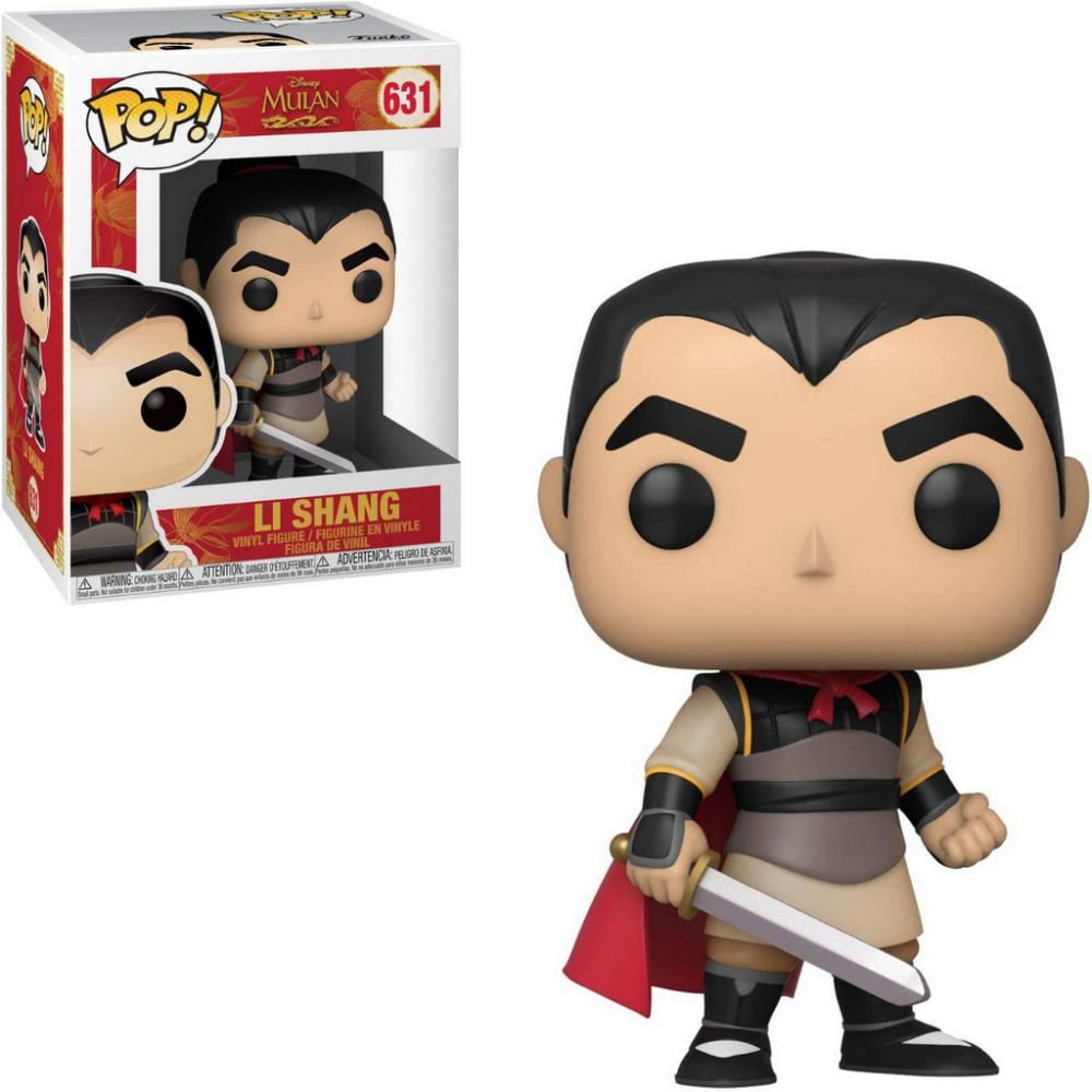 Figura Colecionável - Funko POP - Disney - Mulan - Li Shang - Funko