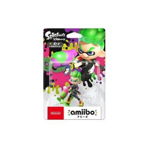 Amiibo Splatoon Inkling Boy Neon Green