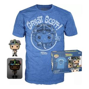 Funko Pop Back To The Future 959 Doc w/ Helmet + Camiseta G