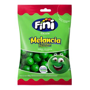 Chicle Melancia com Sementinhas Pretas Fini 80g