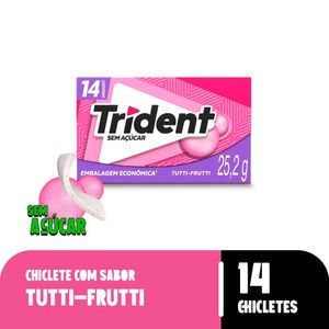 Chiclete Trident Tutti-Frutti 25,2g