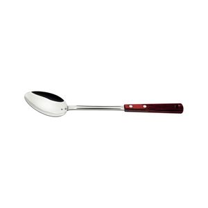 Colher para Arroz Tramontina Inox e Cabo Polywood Vermelho