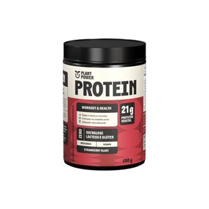 Suplemento Plant Power Protein Strawberry Blast 490G