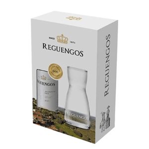 Kit Vinho Tinto Português Carmim Reguengos Alentejo com Decanter