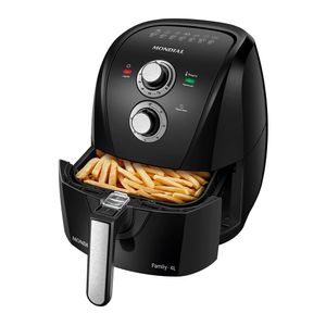 Fritadeira sem Óleo Air Fryer AFN-40-BFS Mondial Preto 4L