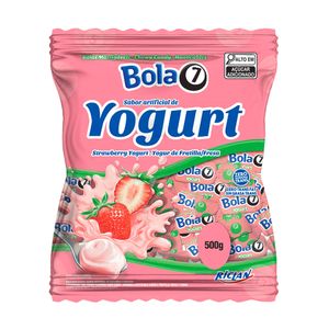 Bala Bola 7 Sabor Artificial Yorgut 500g