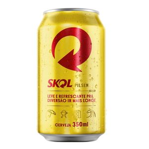 Cerveja Skol Pilsen Lata 350ml