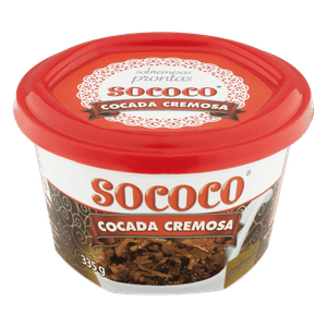Cocada Queimada Cremosa Sococo Pote