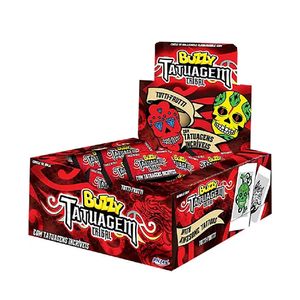 Chiclete Buzzy Tattoo Tribal Tutti- Frutti 360G